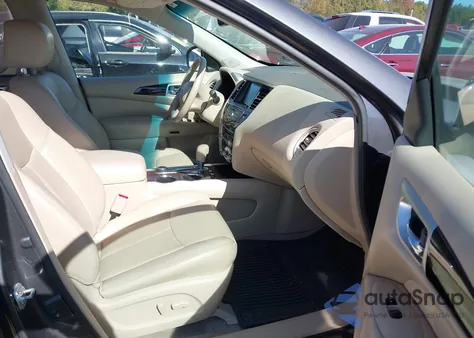 2014 Nissan Pathfinder Platinum from USA, damaged, VIN 5N1AR2MM7EC734624